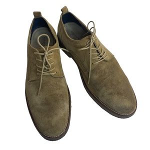 Banana Republic Ortholite Mens Light brown Leather Suede Oxford Shoes Size 9M